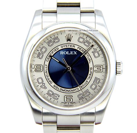 rolex edelstahl oyster